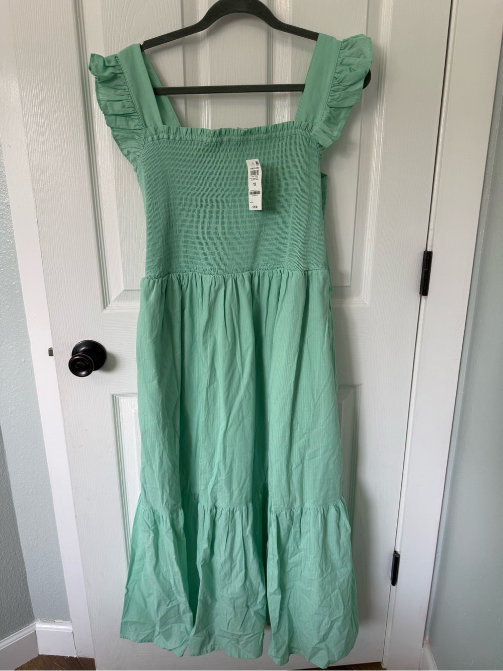 On 34th Mint Green Midi Dress 1X NWT